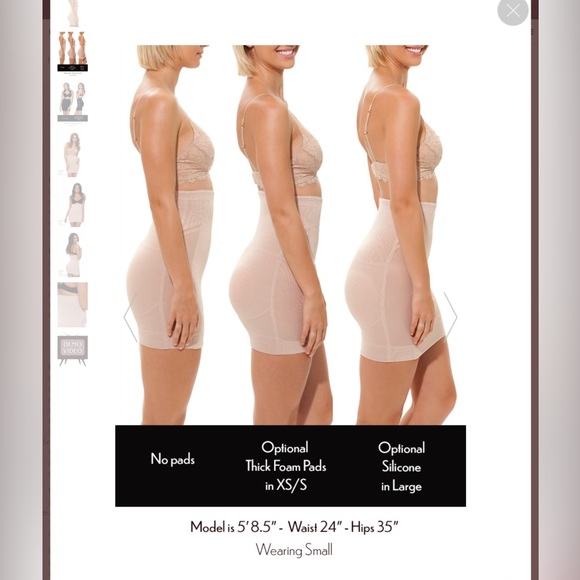 Padded half slip size S - Picture 3 of 9